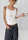 Hometio Basic Ribbedsleeveless