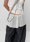 Roken Banding Dot Layered Mini Skirt