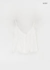 Ketu Flower Lace Sleeveless Blouse