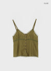 Ketu Flower Lace Sleeveless Blouse