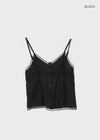 Ketu Flower Lace Sleeveless Blouse