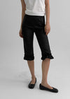 Hixard Frill Banding Capri Pants