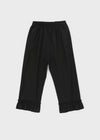 Hixard Frill Banding Capri Pants
