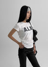 Tenrou Shirring Printing Short-sleeved T-shirt