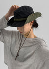 Idet Strap Color Block Bucket Hat