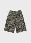 Tsha Strap Camo Cargo Bermuda Pants