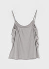 Novak Shirring Cancan Round Sleeveless