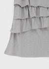 Novak Shirring Cancan Round Sleeveless