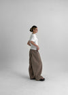 Contz Unbalanced Lace Layered Wrap Skirt