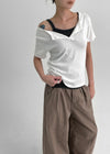 Boland Henley Neck Short Sleeve T-shirt