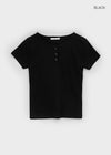 Boland Henley Neck Short Sleeve T-shirt