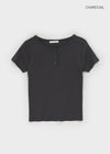 Boland Henley Neck Short Sleeve T-shirt