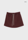 Pinsor Banding Miniskirt