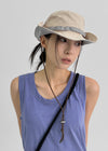Idet Strap Color Block Bucket Hat