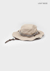 Idet Strap Color Block Bucket Hat