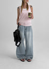 Eight Basic Mango Sleeveless