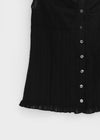 Thumb Two-way Frill Sleeveless Blouse