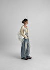 Xile linen cropped cardigan