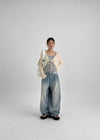 Xile linen cropped cardigan