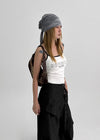 Befu Number Printing Sleeveless (built-in Cap)