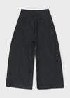 Relvina Set - Eyelet Layered Wrap Skirt And Wide Pants