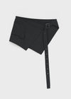 Relvina Set - Eyelet Layered Wrap Skirt And Wide Pants