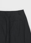 Relvina Set - Eyelet Layered Wrap Skirt And Wide Pants