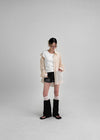 Perot Washed Denim Shorts