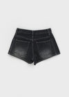 Perot Washed Denim Shorts
