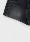 Perot Washed Denim Shorts