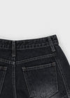 Perot Washed Denim Shorts