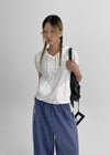 Hatten Strap Short Sleeve Hoodie