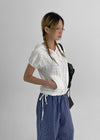 Hatten Strap Short Sleeve Hoodie