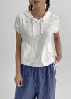 Hatten Strap Short Sleeve Hoodie