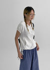Hatten Strap Short Sleeve Hoodie