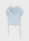 Hatten Strap Short Sleeve Hoodie