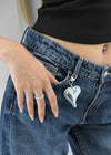 Rikahi Bold Heart Keyring