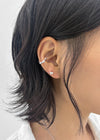 (silver 925)dilang Mini Heart Silver Piercing