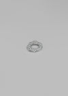 (silver 925) Rummin Twist Mini Ball Banding Ring