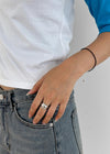 (silver 925)winner Color Mini Bead Bracelet