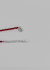 (silver 925)winner Color Mini Bead Bracelet