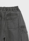 (UNISEX) Cladded Pigment Cargo Balloon Wide Two-way Pants
