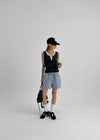 Coolkya Check Banding Shorts