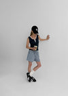 Coolkya Check Banding Shorts