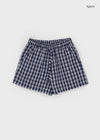Coolkya Check Banding Shorts