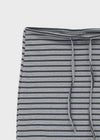 Camluth Stripe Banding Long Skirt