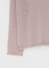 Showenti Boat Neck Net Knit