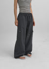 Mylock Banding Cargo Nylon Pants