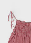 Current Check Sleeveless Blouse