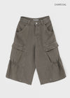 Lesnar Wide Cargo Bermuda Shorts